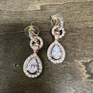 Beautiful costume earrings. Worn once.